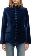 Zadig & Voltaire Vallo Velvet Blazer