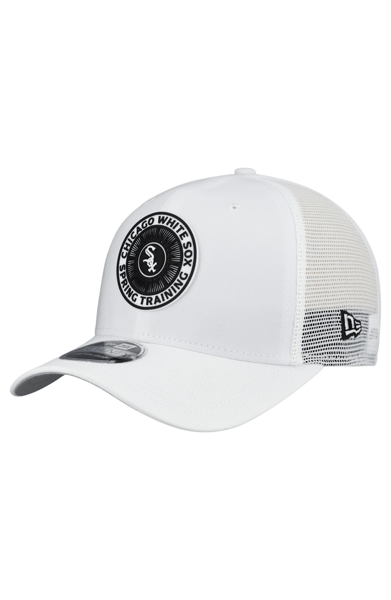 New Era Men's New Era  White Chicago White Sox 2026 Spring Training Fan Pack 9SEVENTY Adjustable Trucker Hat, Main, color, White
