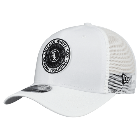 Men's New Era  White Chicago White Sox 2026 Spring Training Fan Pack 9SEVENTY Adjustable Trucker Hat