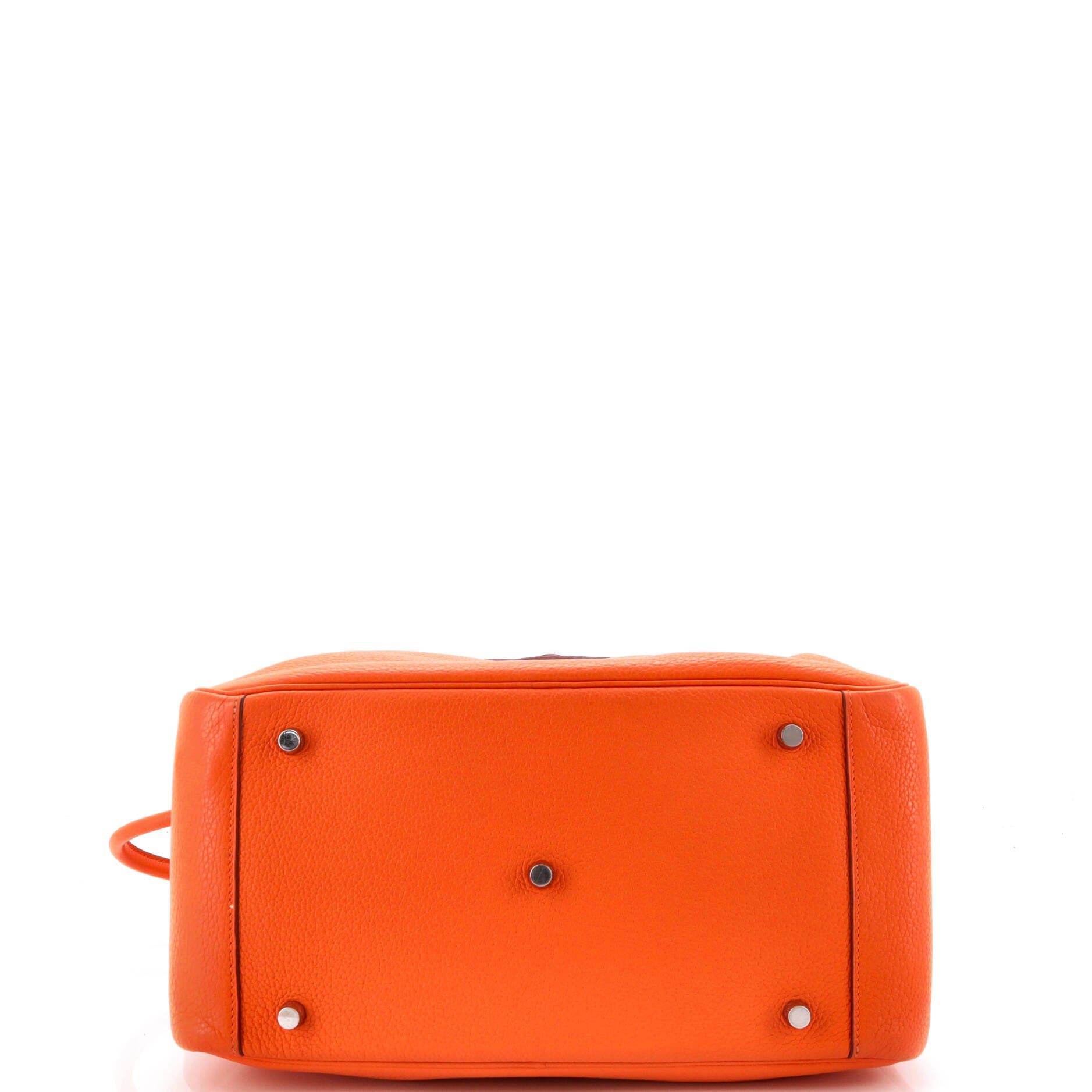 Pre-Owned Hermes Lindy Bag Clemence 34, Alternate, color, Orange H