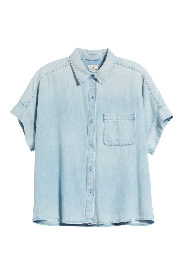Hadley Denim Shirt, Alternate, color, MARQUIS