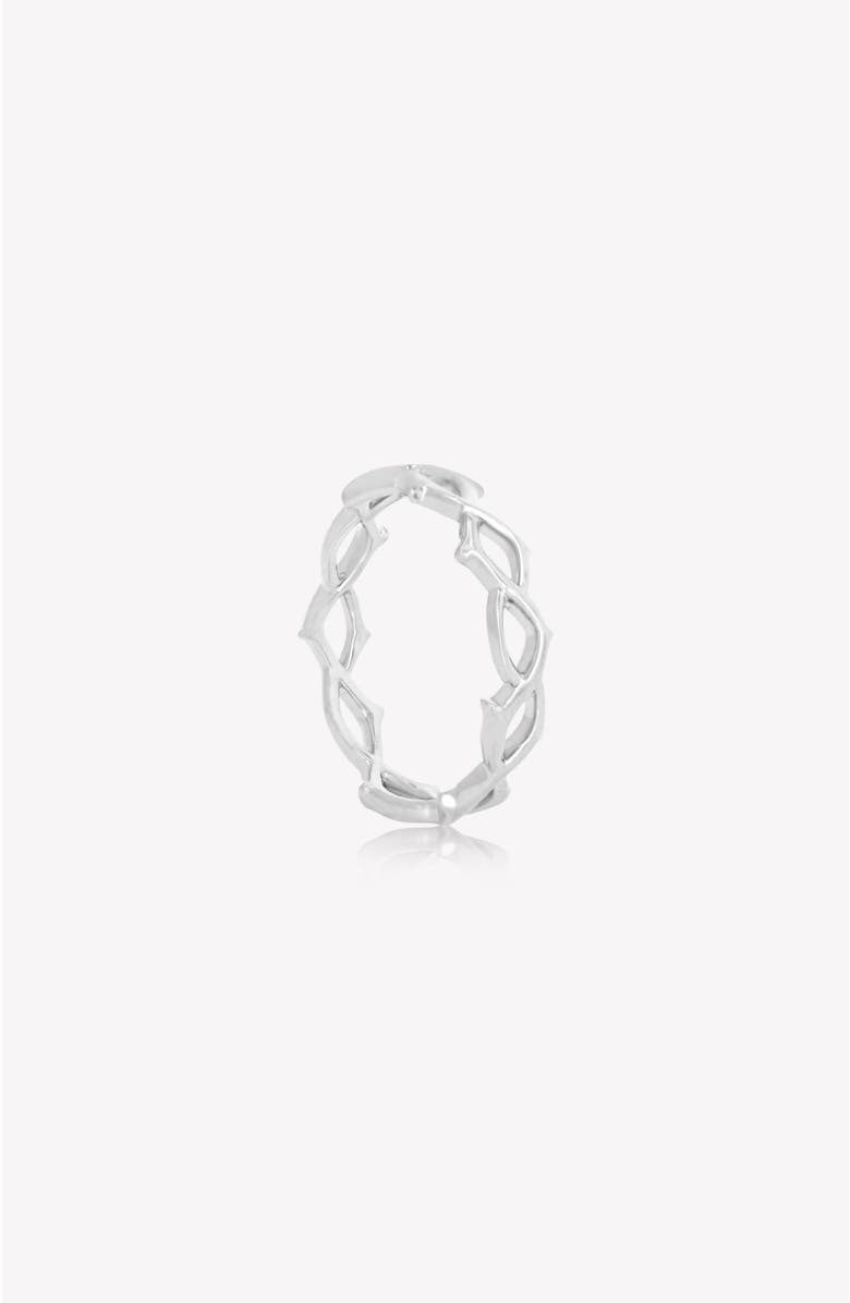 Rizen Jewelry Crown Of Thorns Band Ring, Alternate, color, 18K Gold Plated