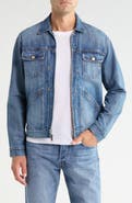 The Seven Continents The Holden Zip Front Denim Jacket