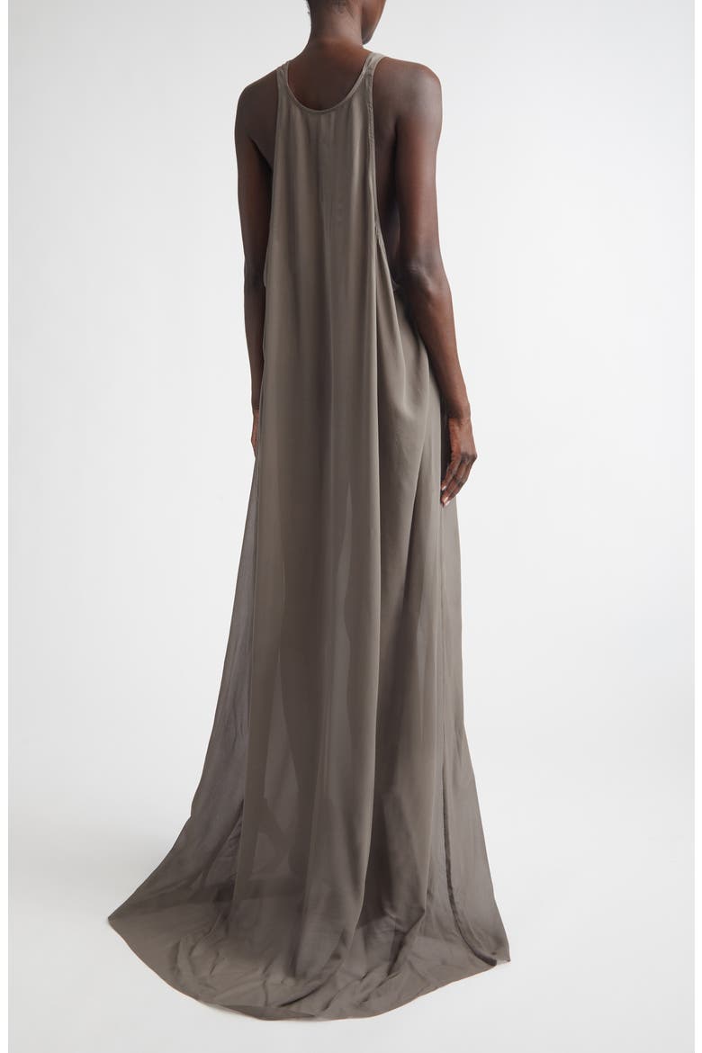 Temple Abito Silk Georgette Tank Gown, Alternate, color, DUST
