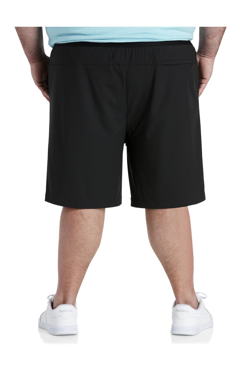 Society of One by DXL Big & Tall Commuter Shorts, Alternate, color, Black