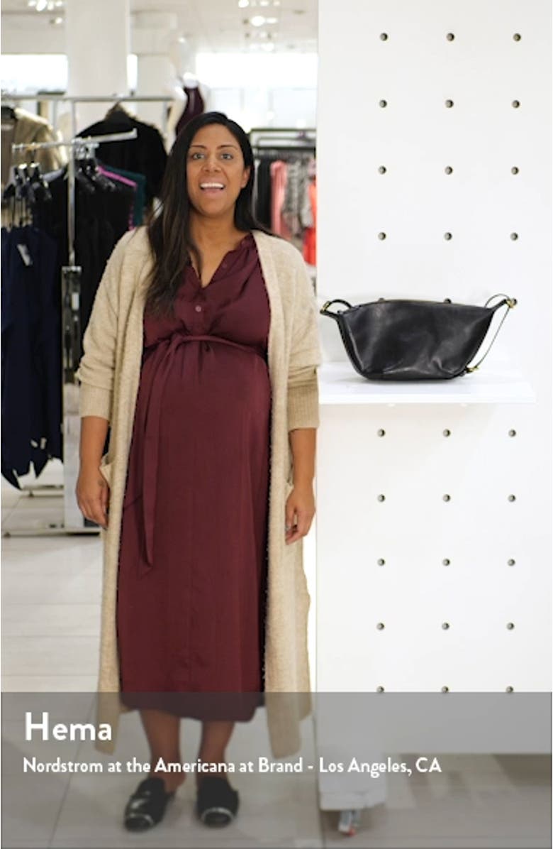 The Leather Sling Bag, sales video thumbnail