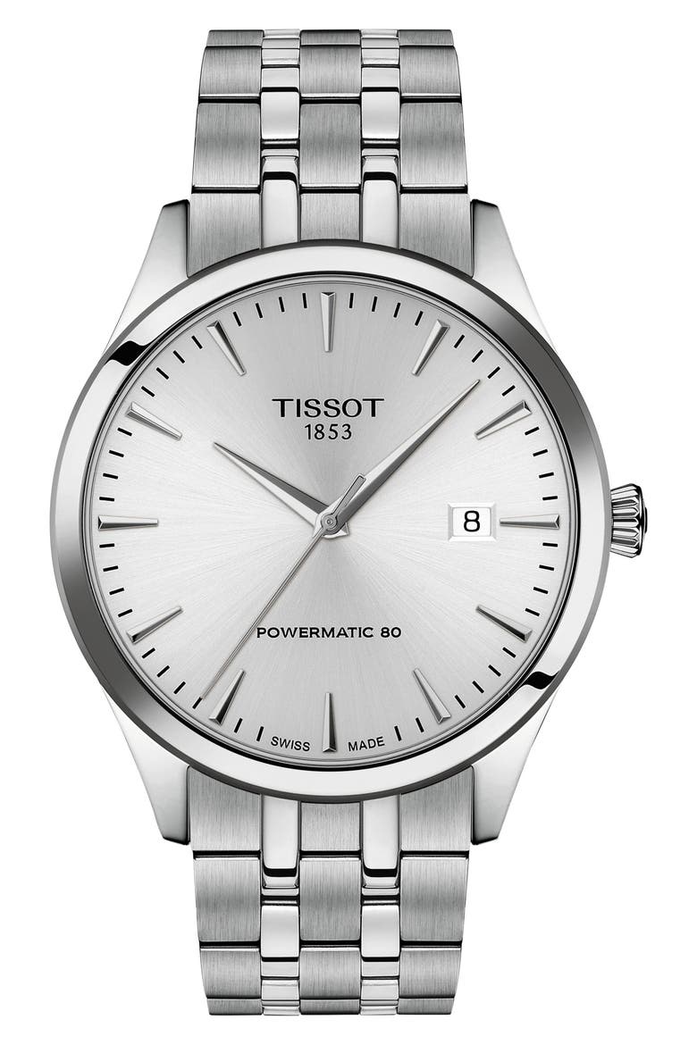 Classic Dream Automatic Bracelet Watch, 40mm, Main, color, SILVER