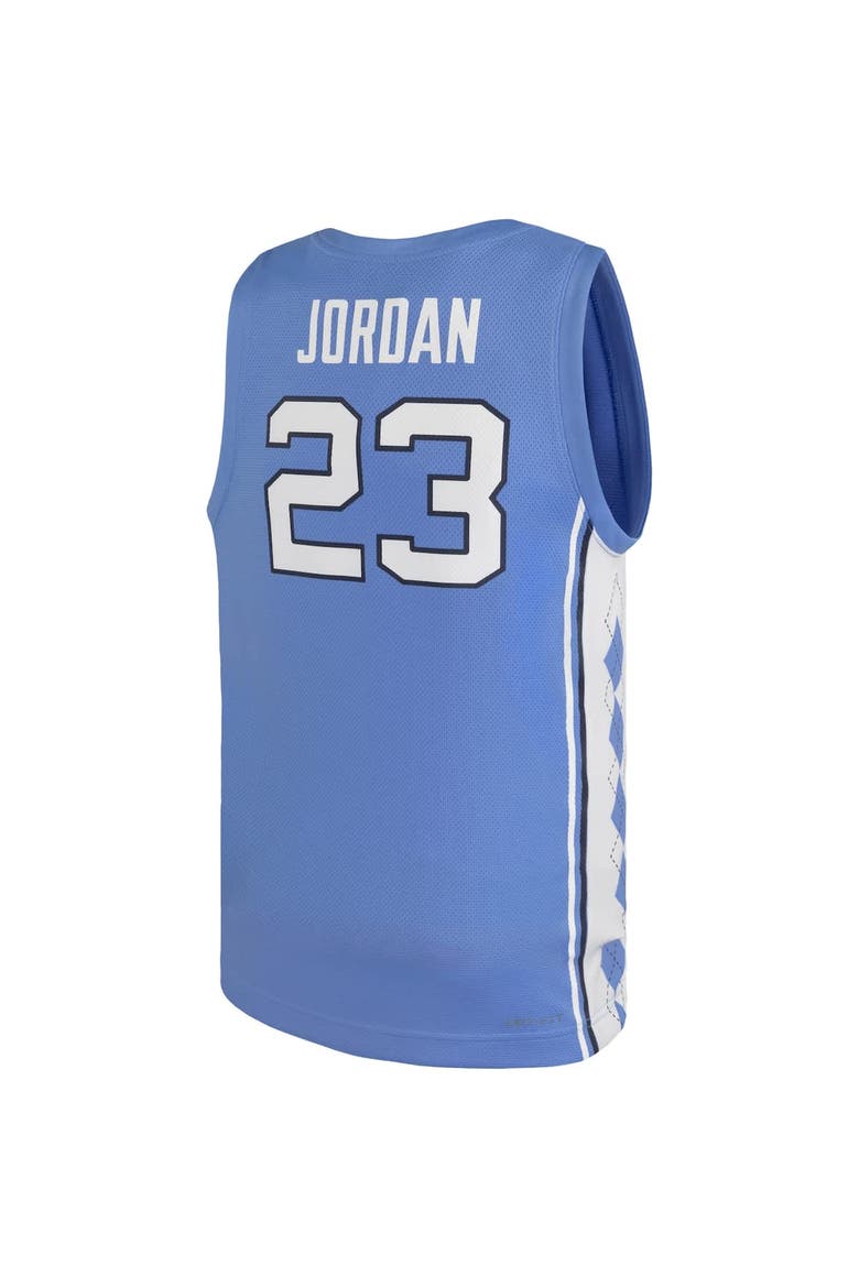 Youth Nike Michael Jordan Carolina Blue North Carolina Tar Heels Replica Basketball Jersey, Alternate, color, Light Blue