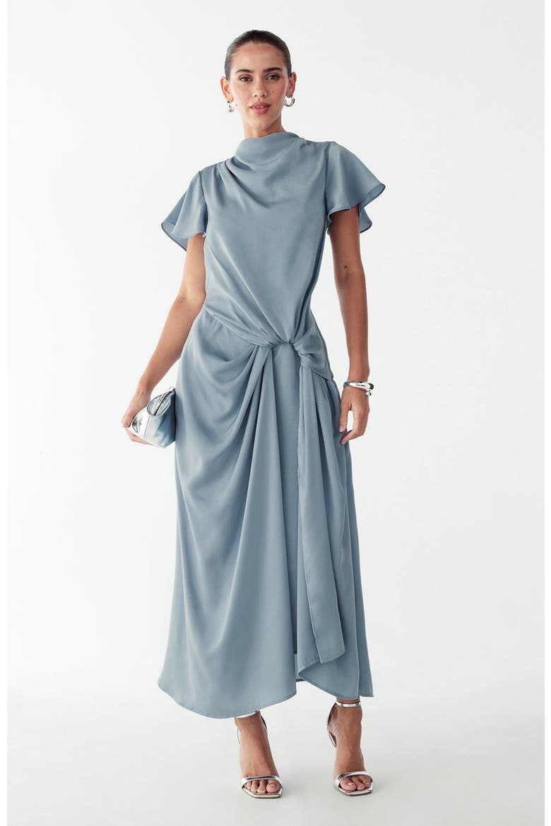 Lissy Midi Dress, Main, color, Misty Blue