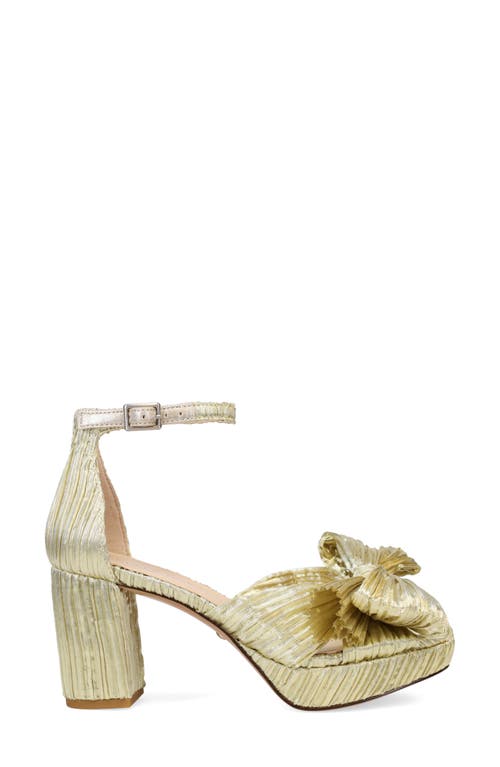 Pelle Moda Amalie Ankle Strap Platform Sandal