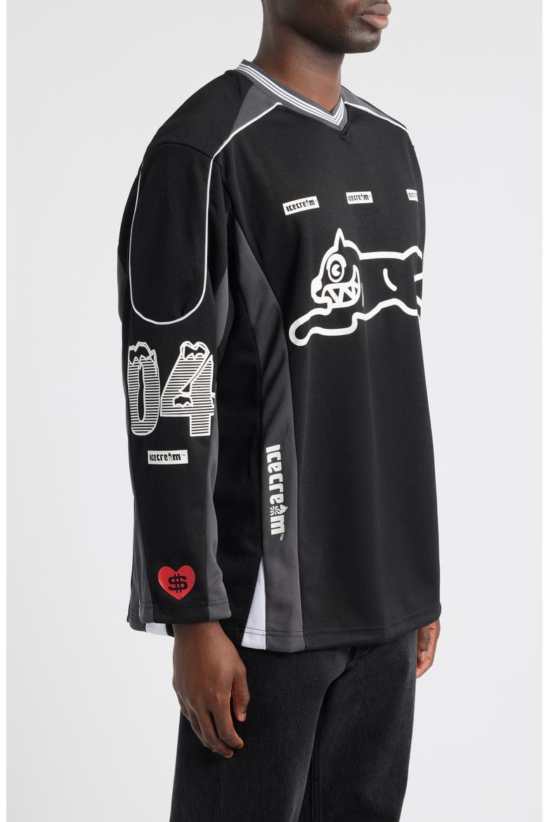 Play Long Sleeve Jersey T-Shirt, Alternate, color, BLACK