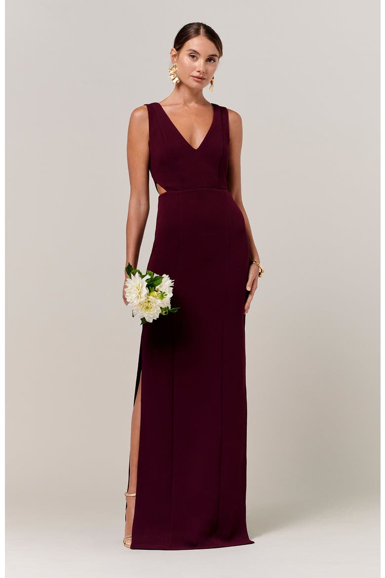 Noah Gown, Main, color, Burgundy