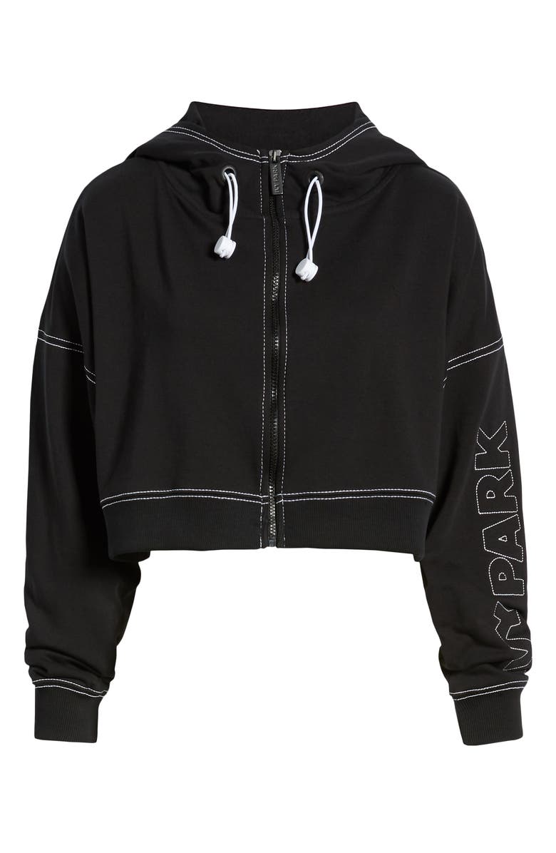IVY PARK<sup>®</sup> Logo Crop Hoodie, Alternate, color, 