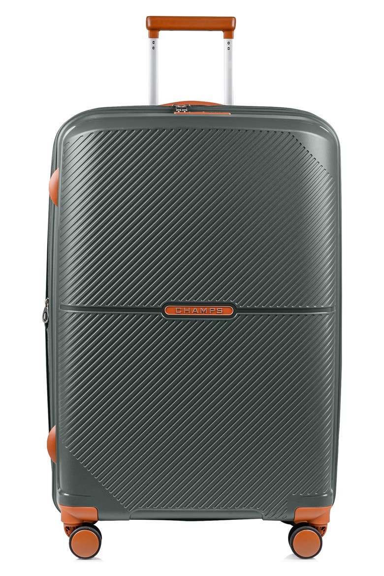 Aura 3-Piece Hardside Luggage Set, Alternate, color, GREEN
