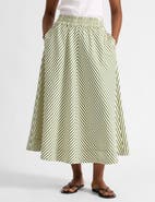 Albaray Full Stripe Midi Skirt