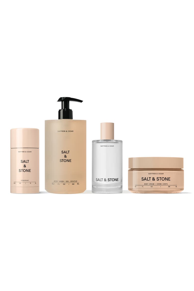Saffron & Cedar Full Size Body Care Set (Nordstrom Exclusive) $143 Value, Main, color, NO COLOR