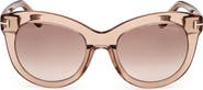 TOM FORD Odette 53mm Butterfly Sunglasses