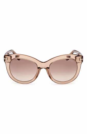 Odette 53mm Butterfly Sunglasses