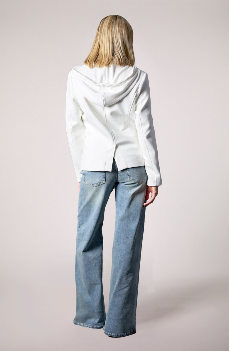 BLUE REVIVAL Helen Double Breasted Blazer, Alternate, color, Whipped Cream