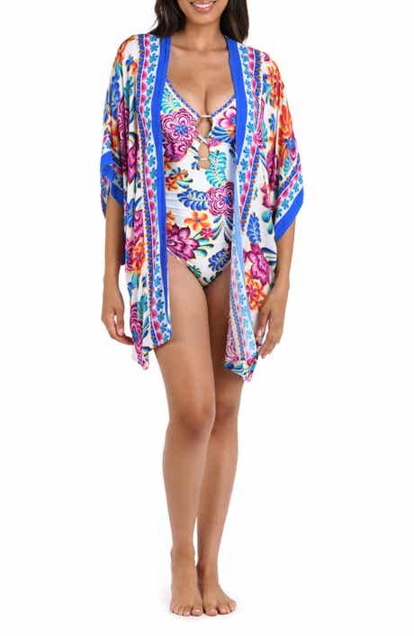 La Blanca Paradiso Open Front Cover-Up Tunic