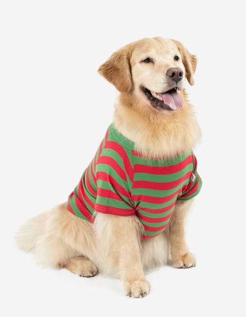 Dog Cotton Matching Family Holiday Pajamas (Large Breed)