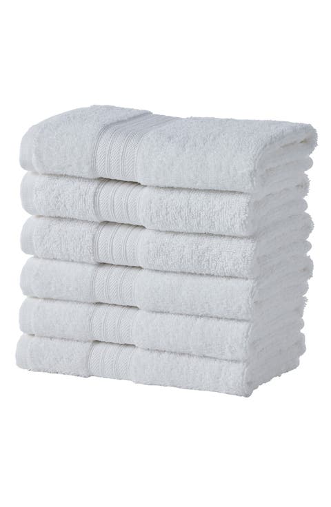 6-Piece Cotton Bath Towels