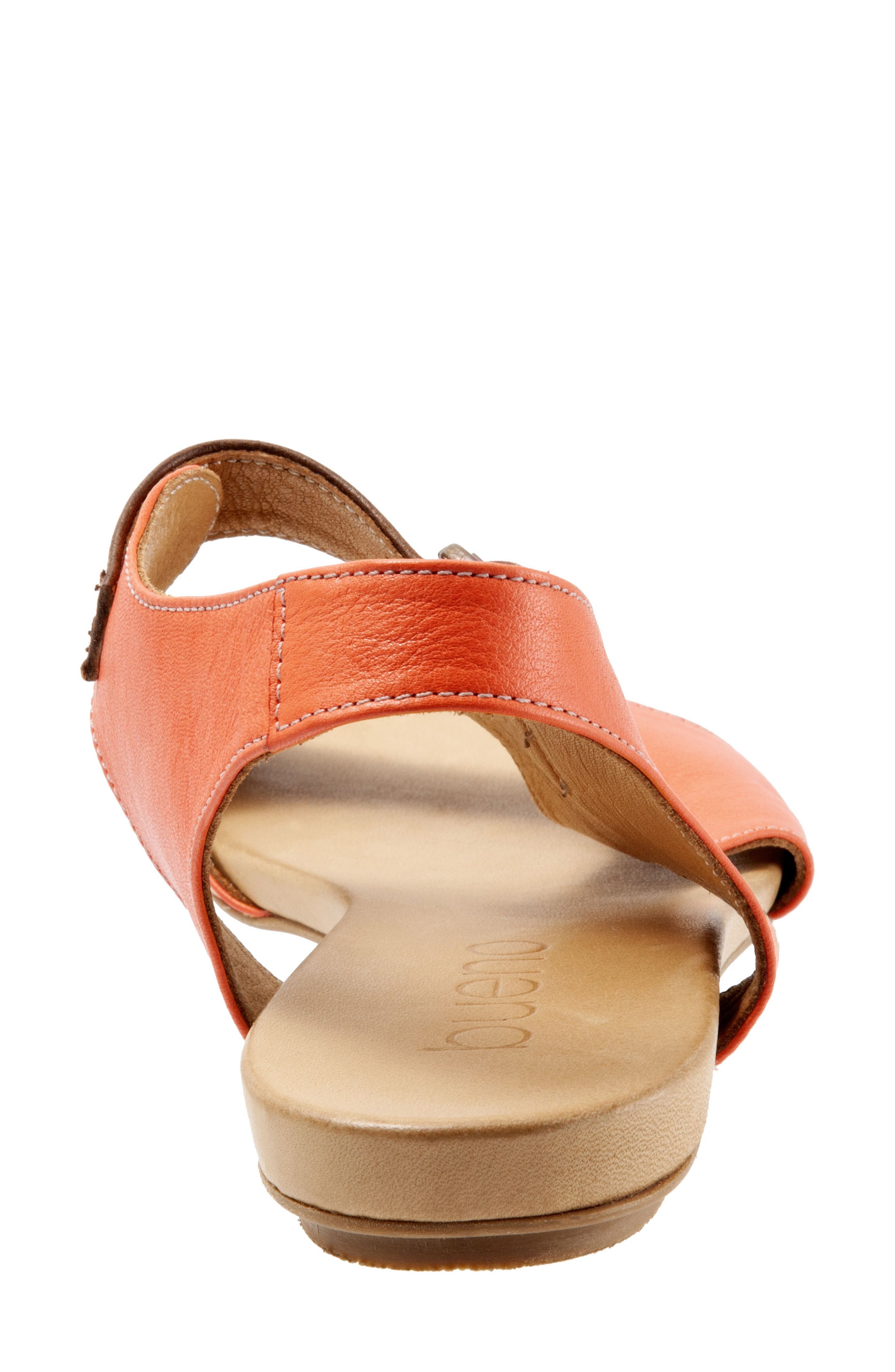 Kina Sandal, Alternate, color, ORANGE LEATHER