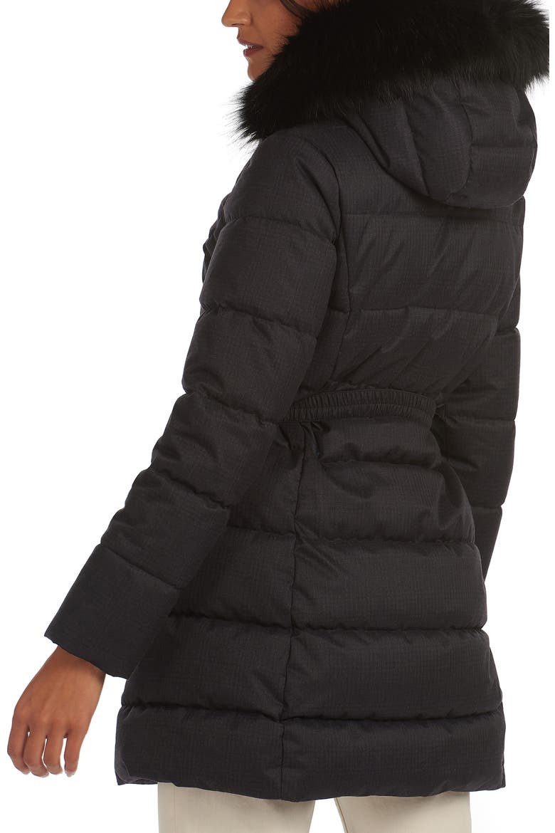 Oykel Hooded Puffer Jacket, Alternate, color, BLACK