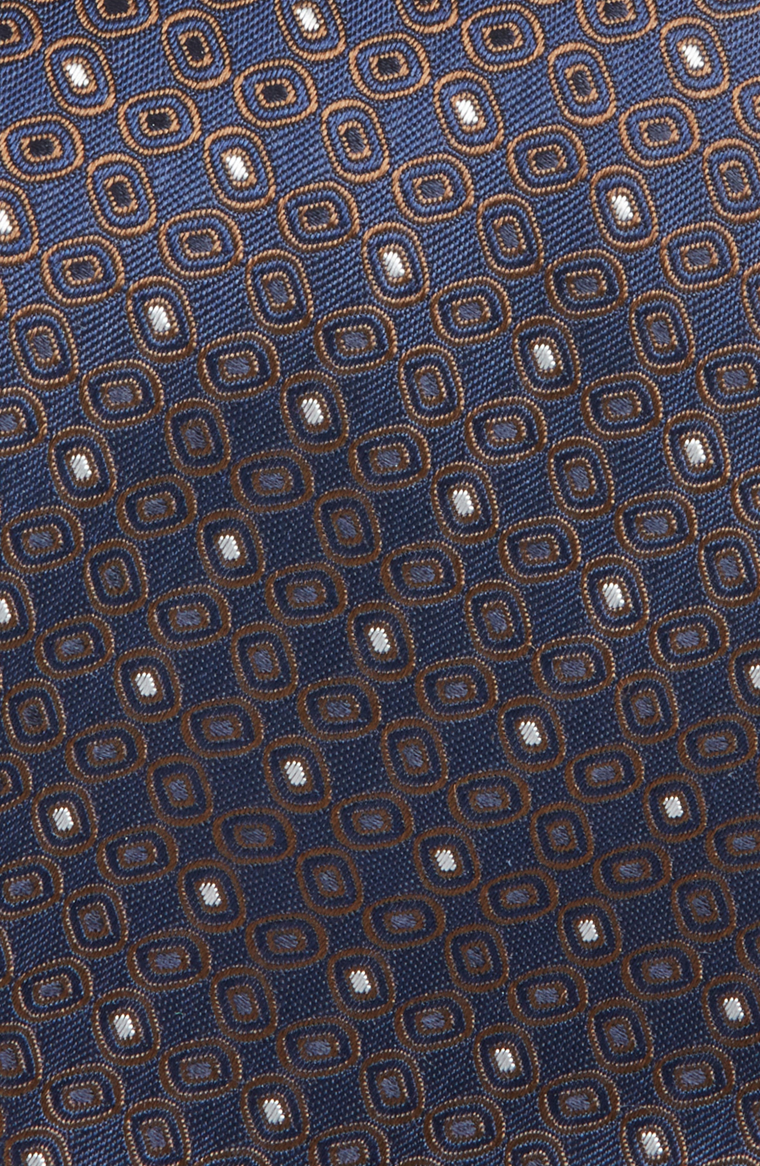 Canali Medallion Pattern Silk Tie (Men) | Nordstromrack