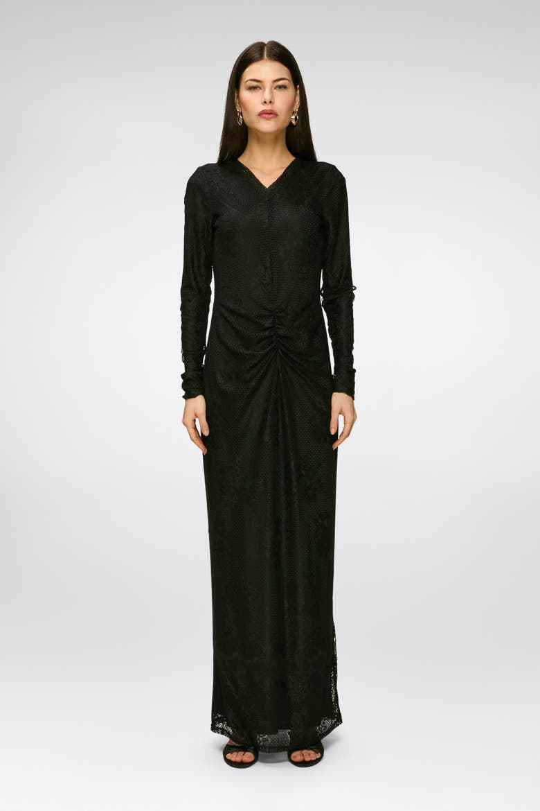 Stella Lace Dress, Main, color, Black