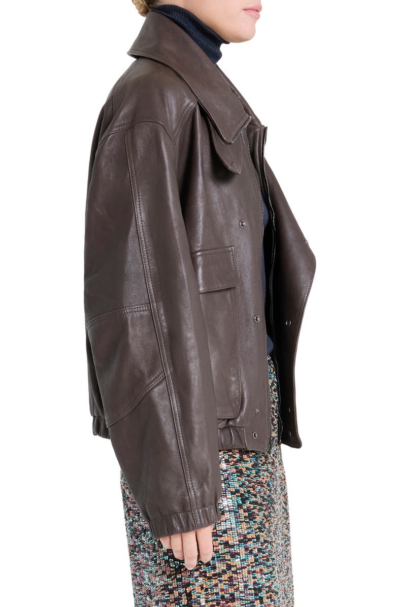 TWP Hunter Leather Jacket, Alternate, color, Delicioso