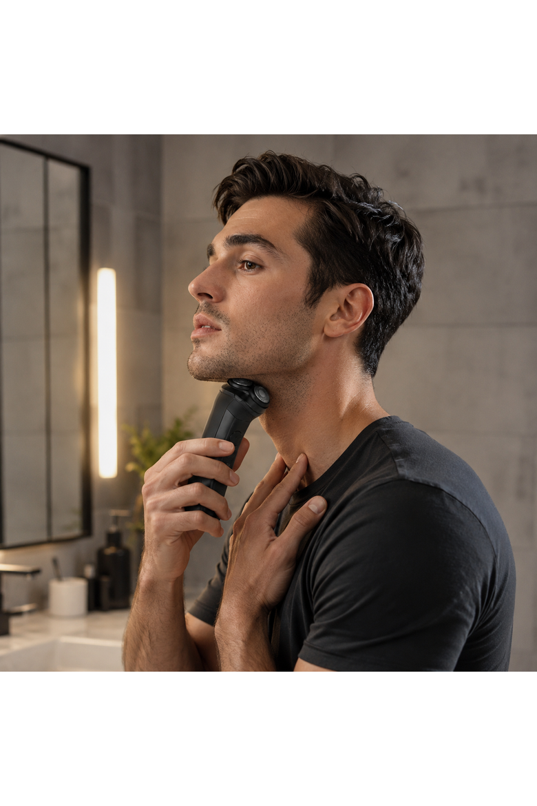 Mario Lopez Electric Shaver & Painless Shaver, Alternate, color, Multicolor