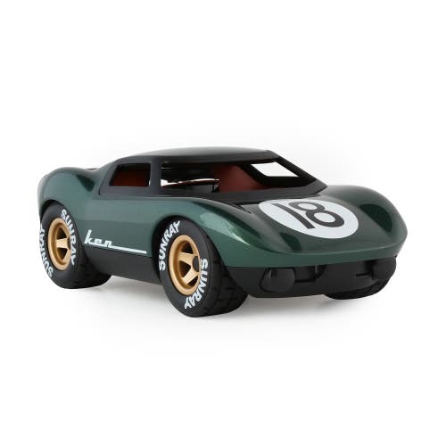 Playforever Mini Ken Car in Glossy Deep Jet Green 