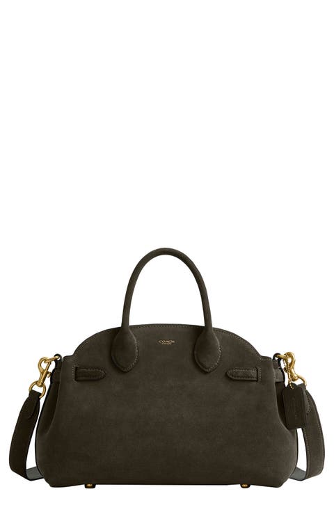 Empire 28 Suede Carryall Bag
