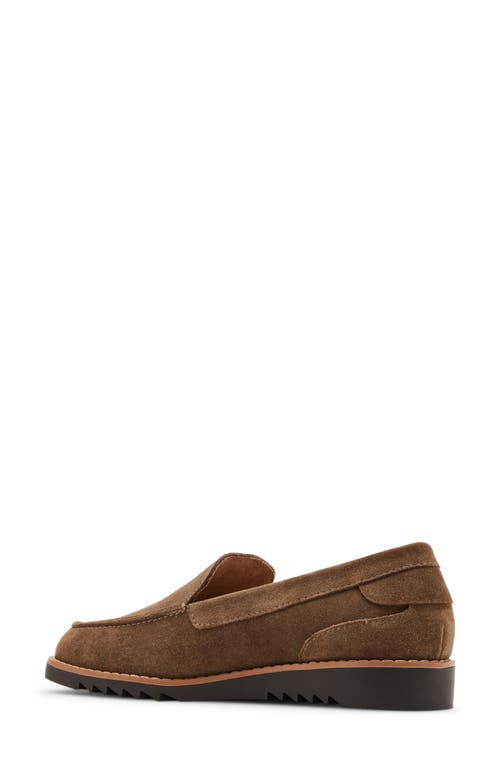 Blondo Libra Waterproof Loafer In Taupe Suede