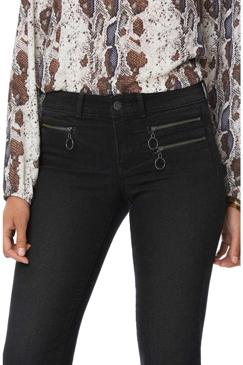 Marilyn Hip Zip Straight Leg Jeans, Alternate, color, GLORY
