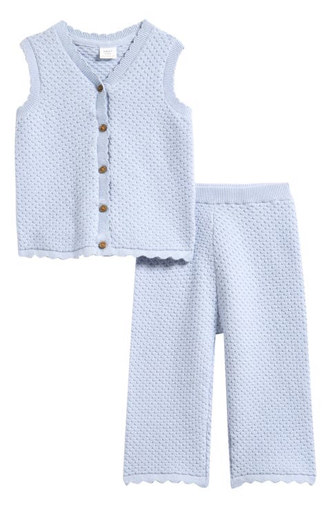 Crochet Sleeveless Top & Pants Set (Baby)