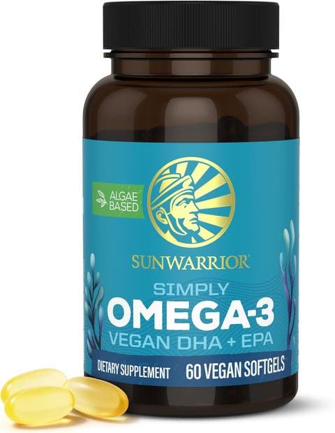 Simply Vegan Omega 3 Softgels, 60ct