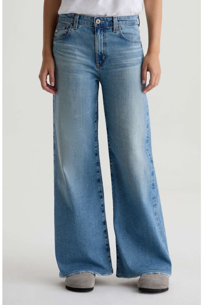 Saige Wide Leg Jeans, Main, color, WESTERN FRONT