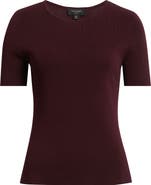 Tahari ASL Short Sleeve Sweater