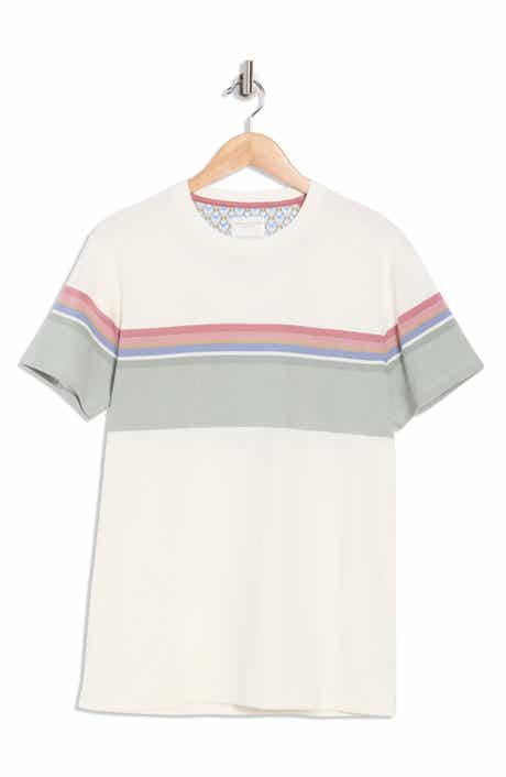 DENIM AND FLOWER Stripe Crewneck T-Shirt