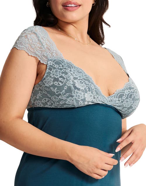 Adore Me Juliet Slip In Blue