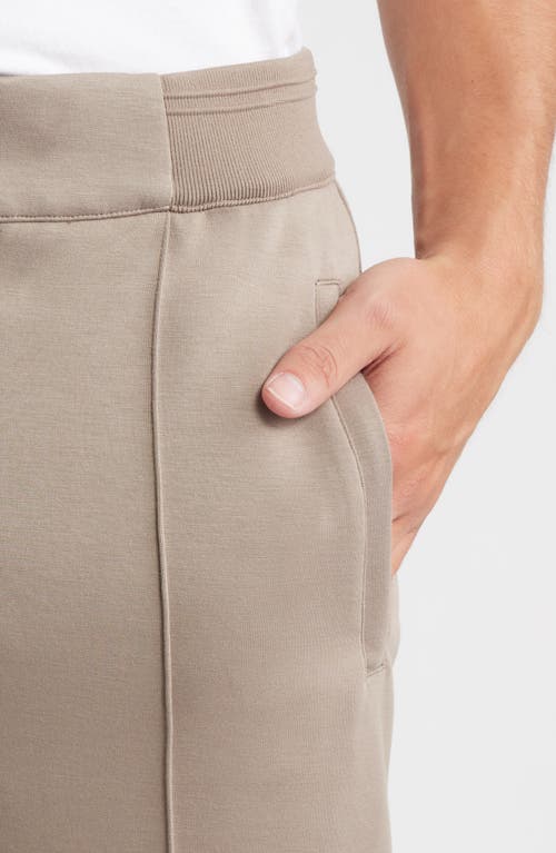 Bugatchi Soft Touch Pintuck Knit Pants In Brown
