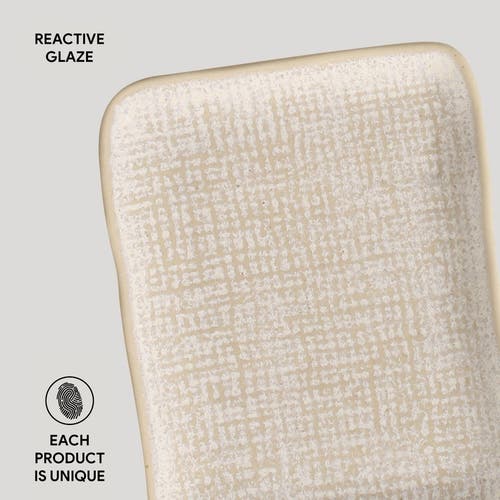 Porto Brasil Rectangular Platter Juta Set Of 4 In Neutral