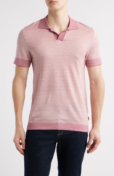 Parson Cotton, Linen & Silk Polo