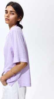H&M Linen-blend Resort Shirt