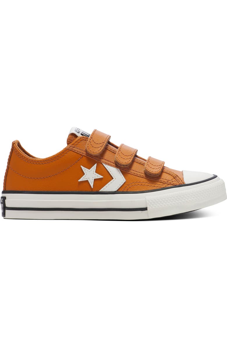 Converse Kids' Star Player 76 3V Oxford Sneaker, Alternate, color, Gingersnap/Vintage White/Black