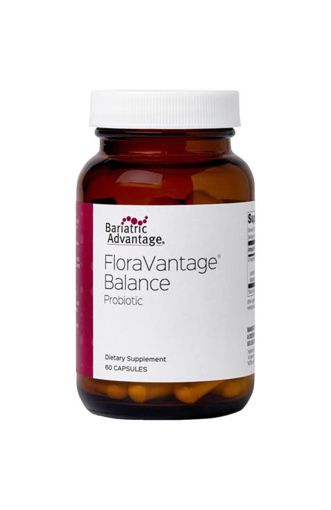 FloraVantage Balance Probiotic Capsules Digestive Support Supplement 60 Count