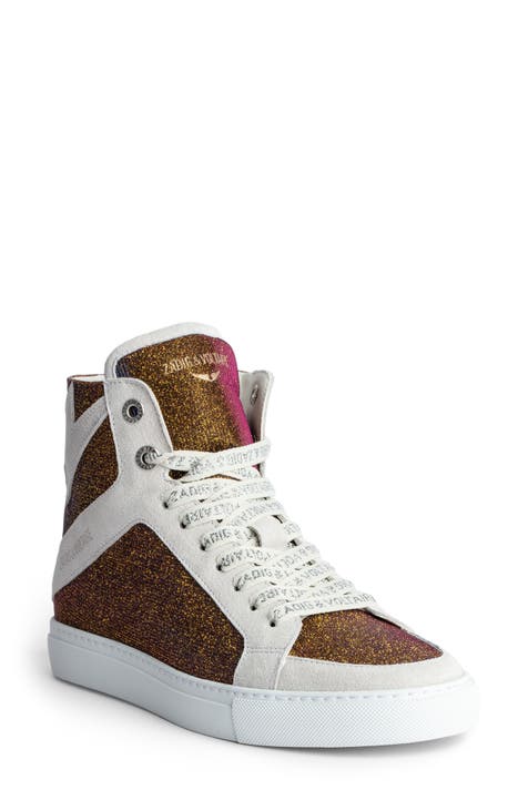 Flash Sparkle High Top Sneaker (Women)