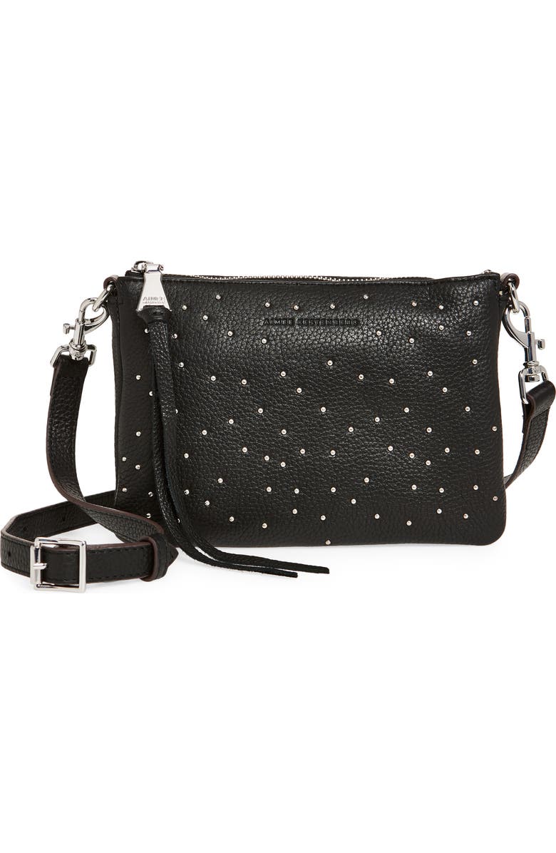 AIMEE Madrid Studded Crossbody Bag, Main, color,